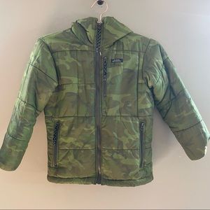 Trico Field DenimDungaree Camo Boys Coat Size 10